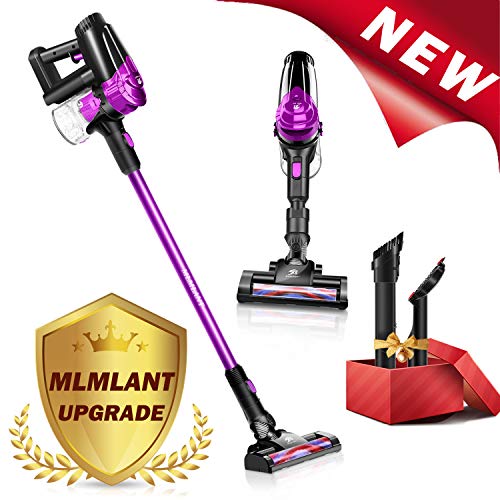 MLMLANT Aspirador, Aspirador Inalámbrico Aspirador de Mano con Aspiradoras, Aspiradora de Mano Sin Cable,Aspiradoras Vertical,2 Velocidades,Hogar Escoba