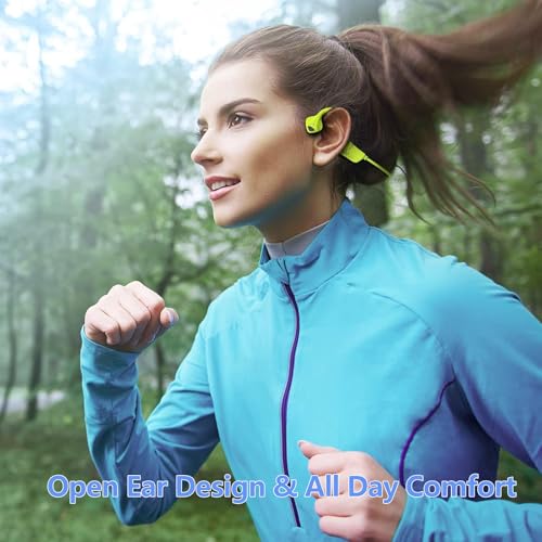 Casque à conduction osseuse Bluetooth sport sans fil étanche pour smartphone - 4
