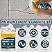 Concrete Crack Filler, Exterior Cement Crack Filler, Self-Leveling Cement Crack Repair Sealant, Fast Drying, Effectively Repairs Cracks in Driveways, Patios, Sidewalks, and Asphalt Pavements - 3 pcs