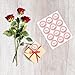 60 Pcs Happy Mother's Day Stickers, 2Inch Floral Gift Labels Stickers Self-Adhesive Labels Stickers for Mother's Day Envelope Seal Cards Boxes Gift Wrap Party Decorations