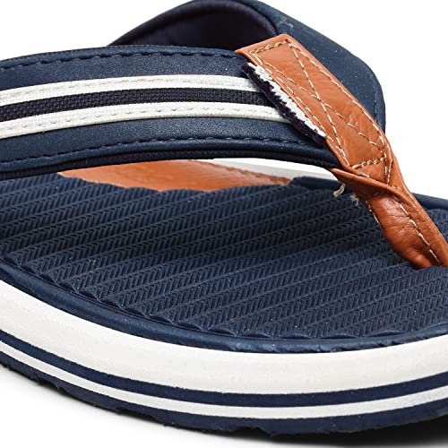 SOLETHREADS SOHO Suave Uber Cool Stylish Trendy Skid Resistant Eye catching Slippers Flip Flops for Men