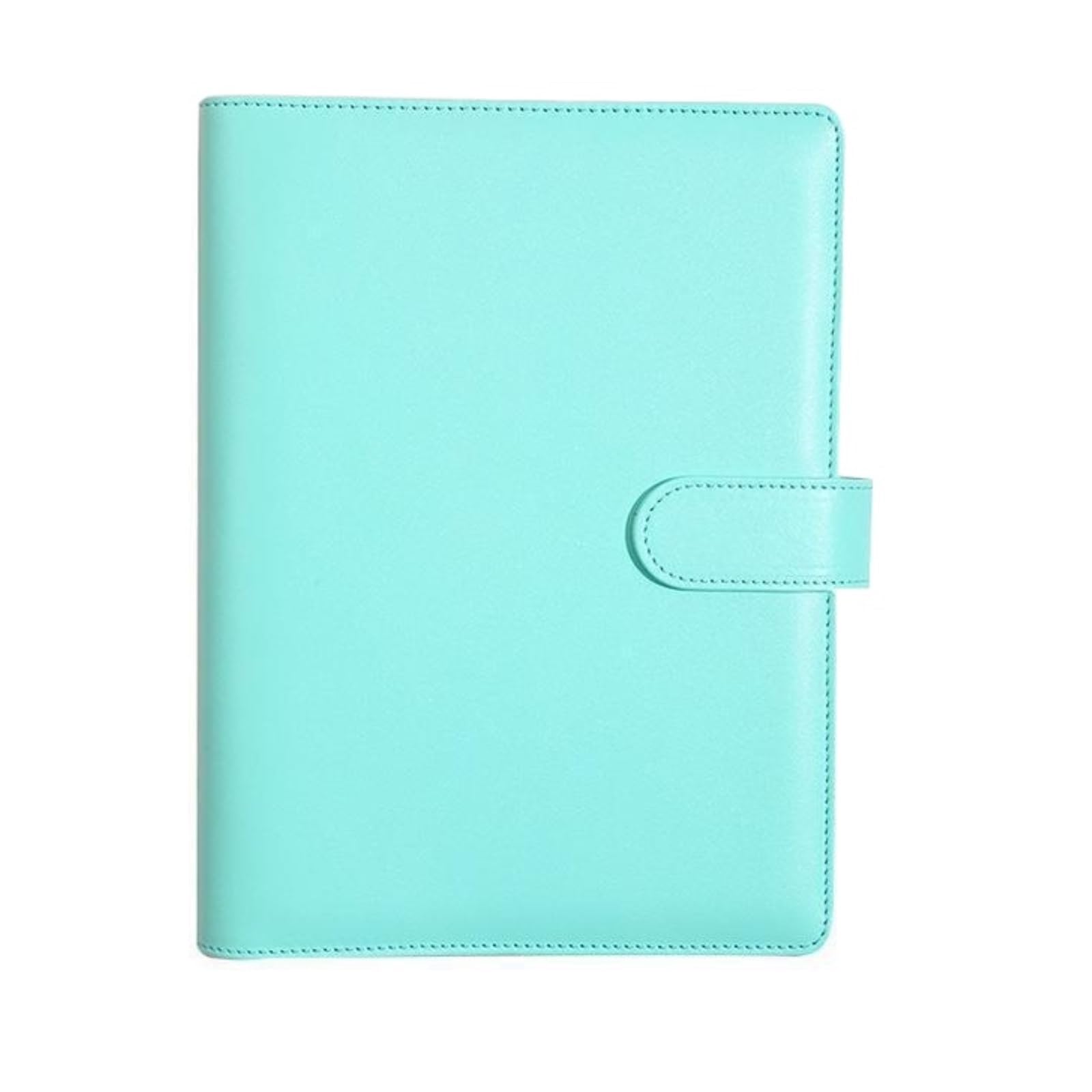 Cahier Bloc-Notes Carnet Simple À Pages Intérieures Épaisses, Agenda Feuilles Mobiles for Études Matériel de Dessin(Blue,A5)