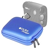 DURAGADGET Blue Hard EVA Rangefinder Case/Box for Bushnell Sport 850 Laser Rangefinder - with Carabiner Clip & Twin Zips