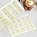 Bible Tabs for Women and Men; Laminated Bible Tabs for Study Bible; Gold Foil Embossed Lettering; Large Print Neutral Bible Tabs for Easy Navigation and Quick Reference (Light Blue)