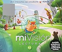 miVision Lectura, Libro Interactivo del Estudiante K.1 - Texas Edicion 032899216X Book Cover