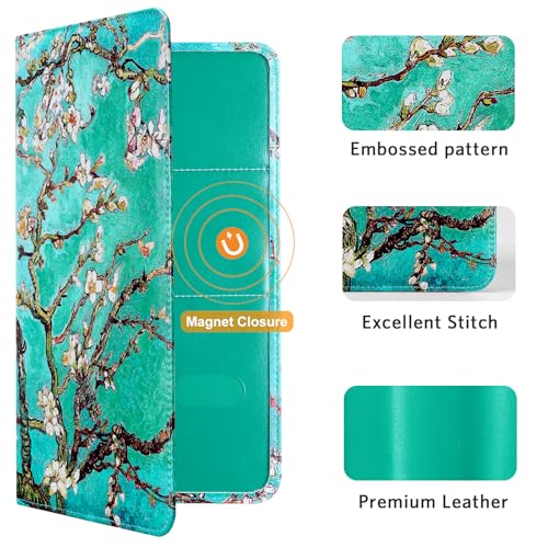 Image of CoBak Car Registration and Insurance Holder | Vehicle Glove Box Organizer, Auto Truck Compartment Document Case with Magnetic Closure for Insurance & Driver License