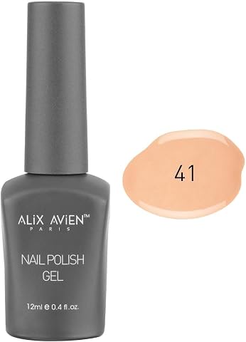 ALIX AVIEN Uv Kalıcı Yavruağzı Jel Oje 41 - Gel Polish - 12 ml