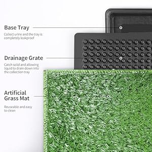 Dog-Grass-Pee-Pad-with-Tray-25x-20-Indoor-Dog-Potty-Grass-Pad-Reusable-Washable-Artificial-Grass-for-Dogs-Perfect-Potty-Training-Dog-Litter-Box-for-Indoor-Outdoor - Cucciolini Doodles   Dog-Grass-Pee-Pad-with-Tray-25x-20-Indoor-Dog-Potty-Grass-Pad-Reusable-Washable-Artificial-Grass-for-Dogs-Perfect-Potty-Training-Dog-Litter-Box-for-Indoor-Outdoor