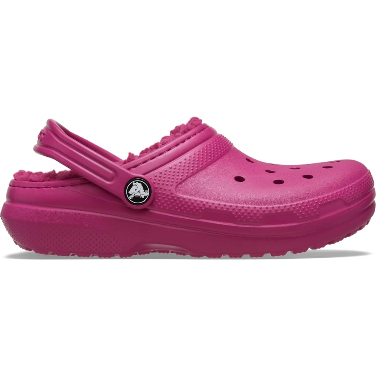 Crocs Rose Fleece-Lined Clogs For Kids Classic K