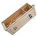 Produktbild Single Flasche Holz Wein Box Carrier Box Fall Beste Geschenk Decor 35 * 10 * 10 cm