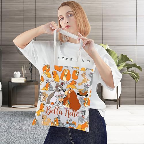 BWWKTOP Lady Dog Crossbody Bag Tramp Fans Gift Bella Notte Shoulder Bag Lady & Tramp Merchandise (Bella Notte -TG)3