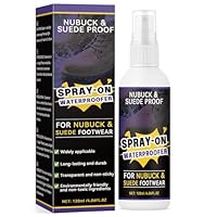 Nayrmaer Shoe Protector Spray 120ml, Waterproof Spray Dries Fast, Rain and Stain Waterproofing Protector for Boots, Sneaker, Leather, Nubuck, Suede and Sabrics Footwear