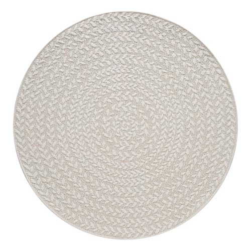 Paco Home Outdoor Teppich Wetterfest, moderner Jute-Look in natürlicher Sisal Optik, Robust, ideal für Terrasse Wohnzimmer & Küche… – Ansicht 4