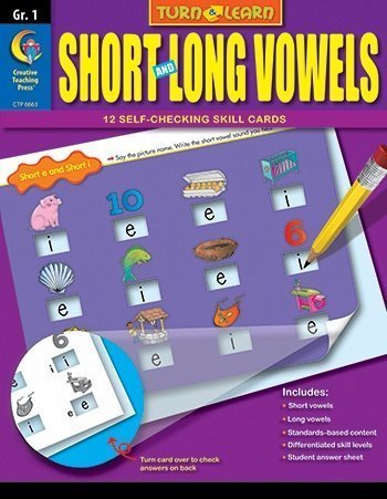 Instant Learning Centers: Long & Short Vowels, Gr K-2 (Learning Centers ...