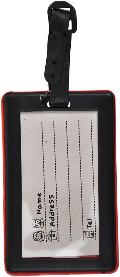 Luggage Tag Humor 'Don't Touch'