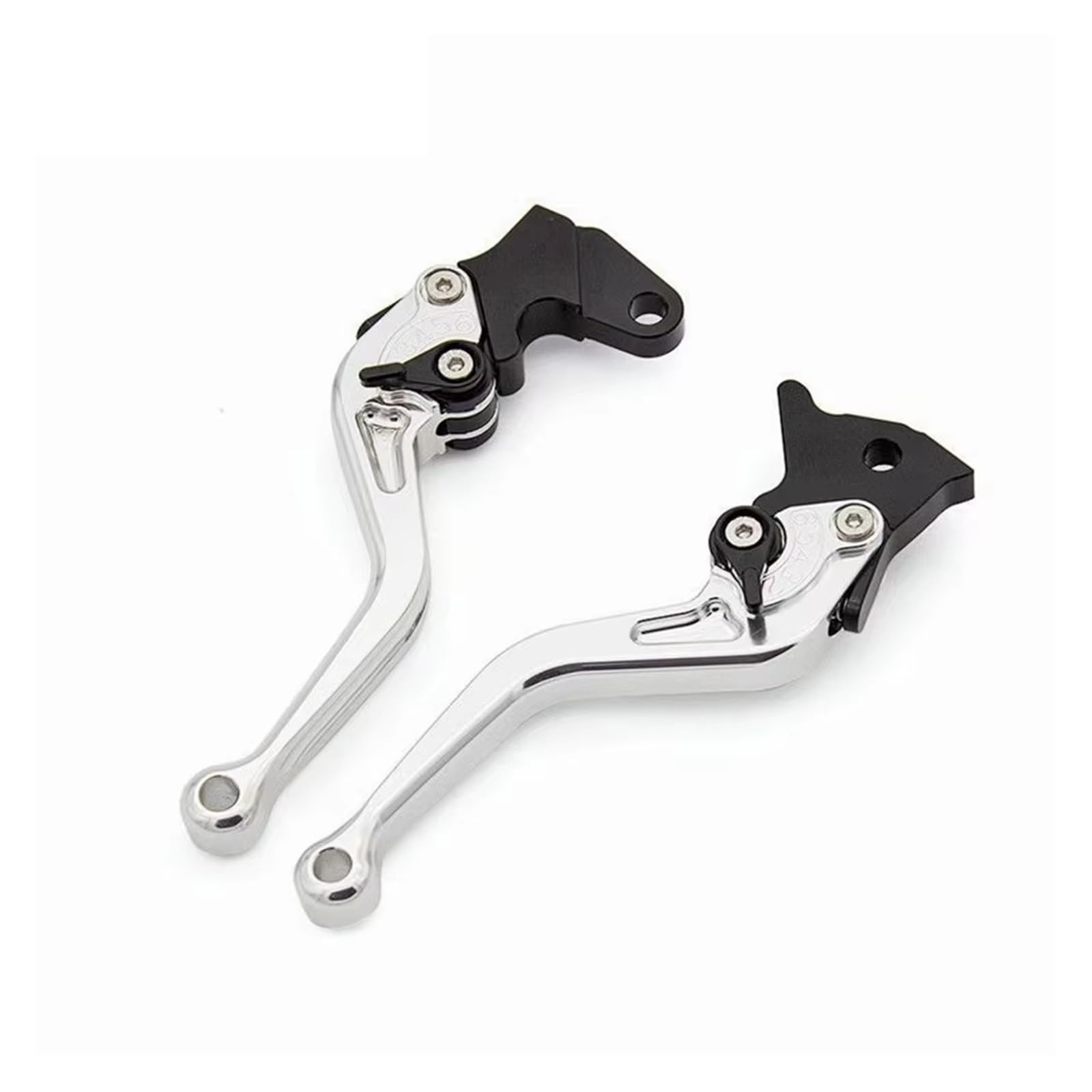 VBVGMZAS Handlebar Clutch Motorcycle CNC Adjustable Brake Clutch Levers for Aprilia for CAPONORD for ETV1000 for Caponord 1000 2002-2007 Brake Handle Lever(Silver 147mm)