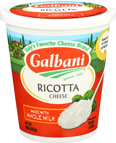 Galbani Whole Milk Ricotta Cheese, 15 Oz.