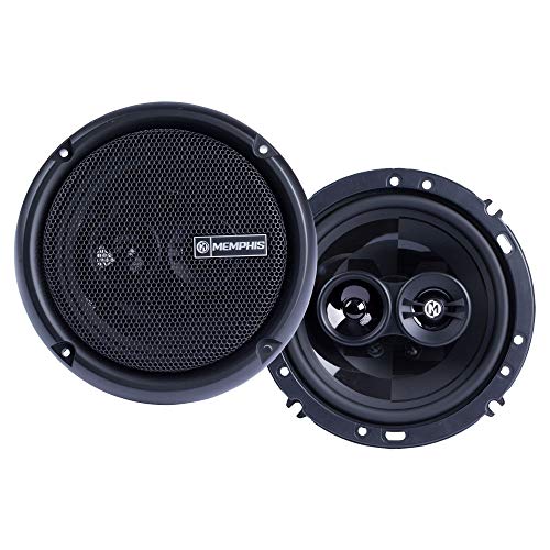 Memphis Audio PRX603 Power Reference Series 6.5' 3-Way Coaxial Speakers with Swivel Tweeters - Pair