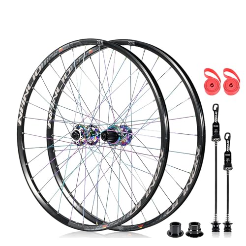 ���]�ԗp�z�C�[�� 26/27.5/29�C���` �}�E���e���o�C�N�p�z�C�[���Z�b�g QR�f�B�X�N�u���[�L �A���~���_�u�����C���[���� �N�C�b�N�����[�X �t�����g/���A 32�� 8-12���J�Z�b�g