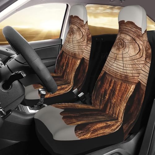 Housse de siège avant de voiture anti-tache Stump of Oak Tree
