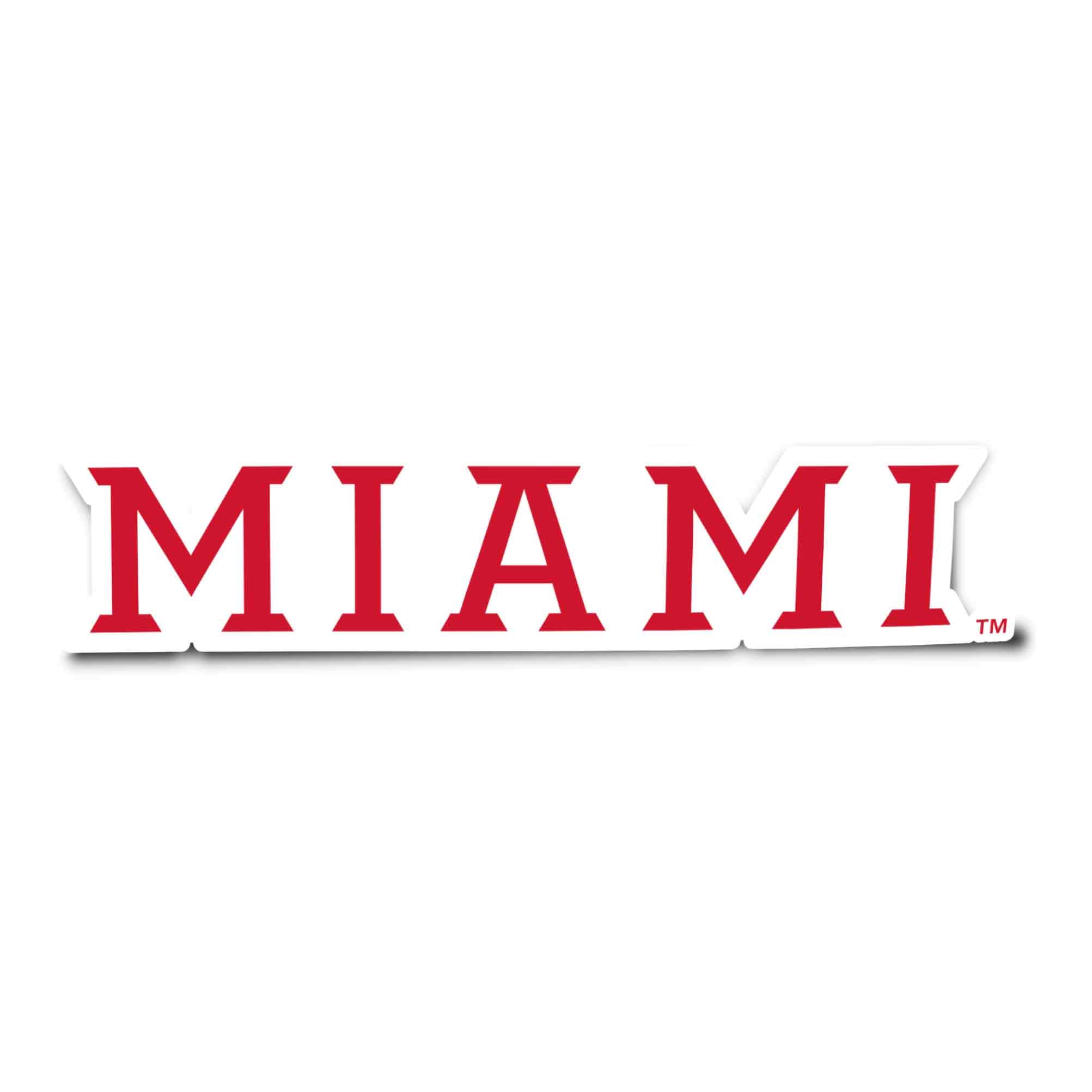 Autocollant Miami University Ohio NCAA pour customiser et protéger votre PC portable