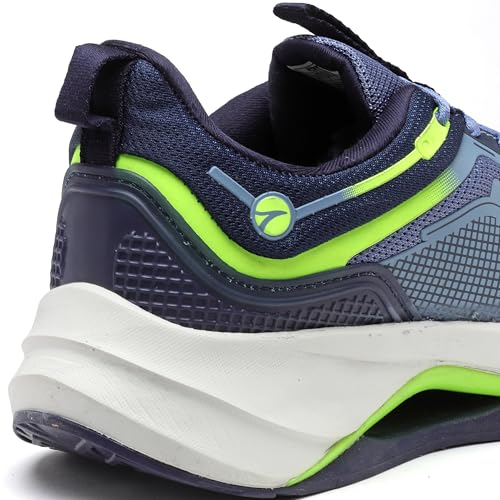 Image of Action | Athleo | BULLET-218 | Men's | Lace-Up | Running | Shoes | Stylish | Lightweight | Comfortable | Trendy | Sports | Shoes