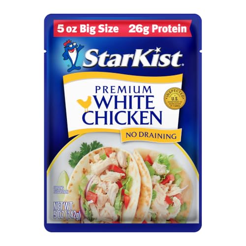 StarKist Premium White Chicken, 5 oz Pouch, 1-Pack