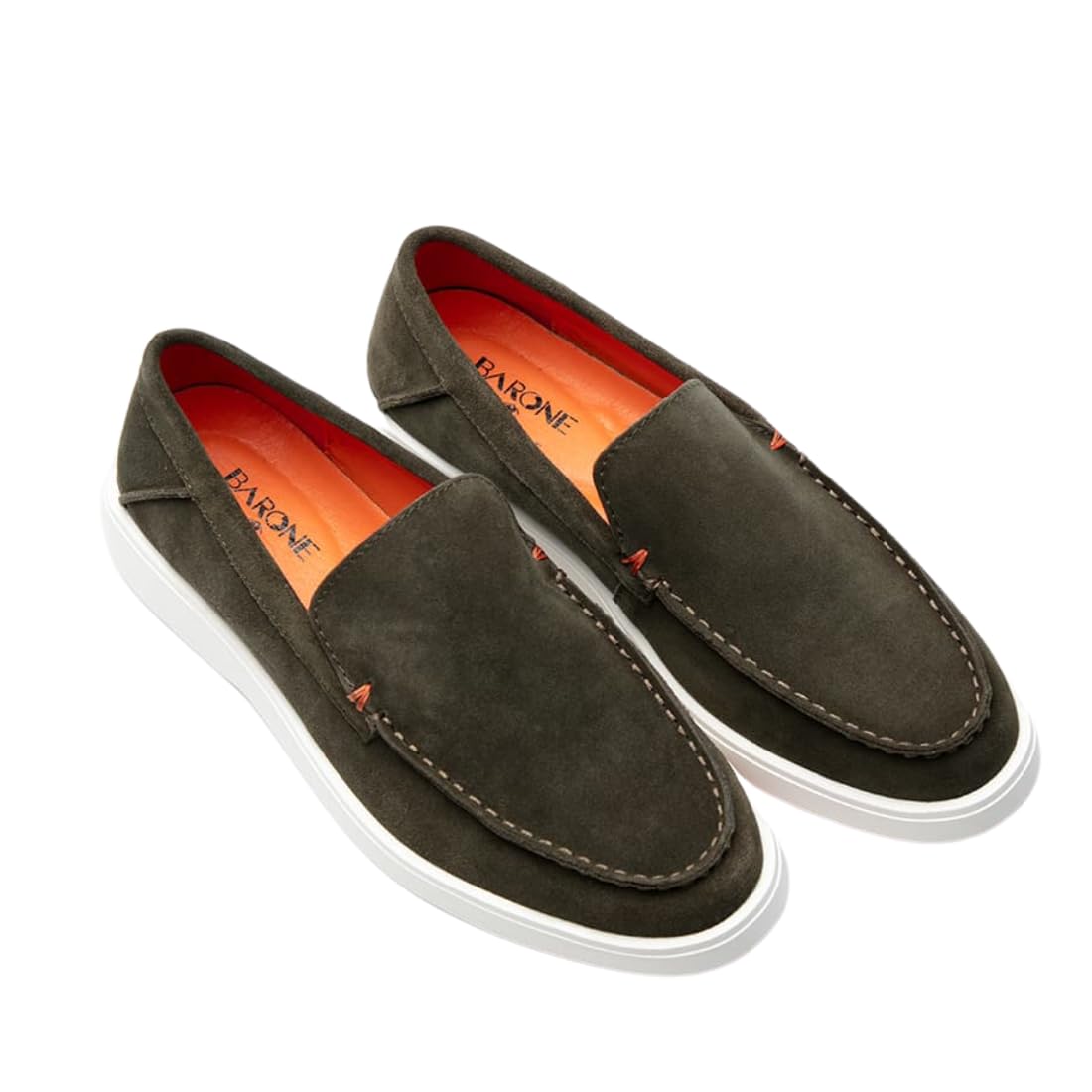 BARONE Mocassino Uomo Estivo - Scarpa Estiva in Vera Pelle - Scarpa Made in Italy