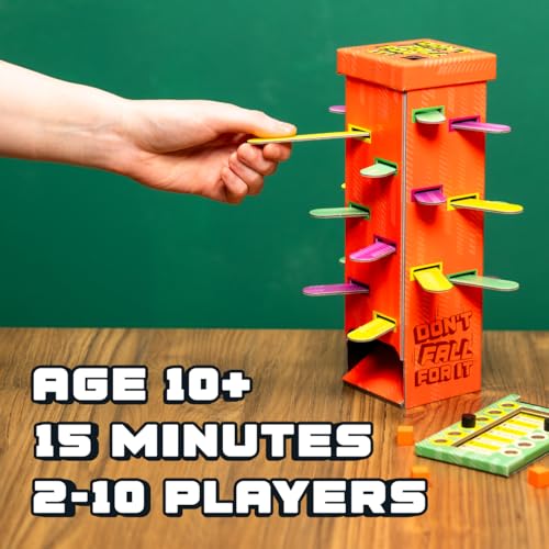 Don't Fall for It - Juego de Trivia con Torre para 2+ jugadores miniatura 2
