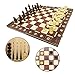 Wegiel Handmade European Professional Tournament Chess Pieces With Wood Storage Case