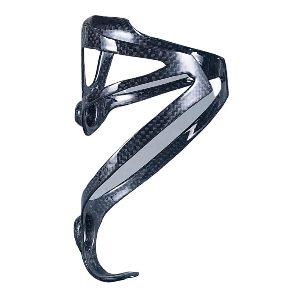 Fahrrad Flaschenhalter Superleichter 18g Vollcarbon-Flaschenhalter for Rennräder/Mountianbikes, matt glänzend Fahrrad GeträNkehalter(2 pcs Glossy)