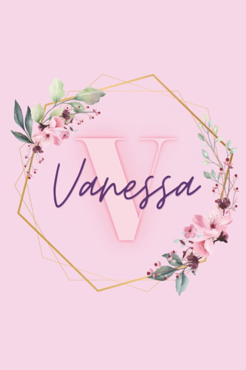 Girl Name Vanessa Women Notebook Stationary Supplies for Kids Teens Girls Woman Journal School Notepad 100 Pages White Blank Lined 6x9' Diary ... Your Creativity Journaling Scrapbooking