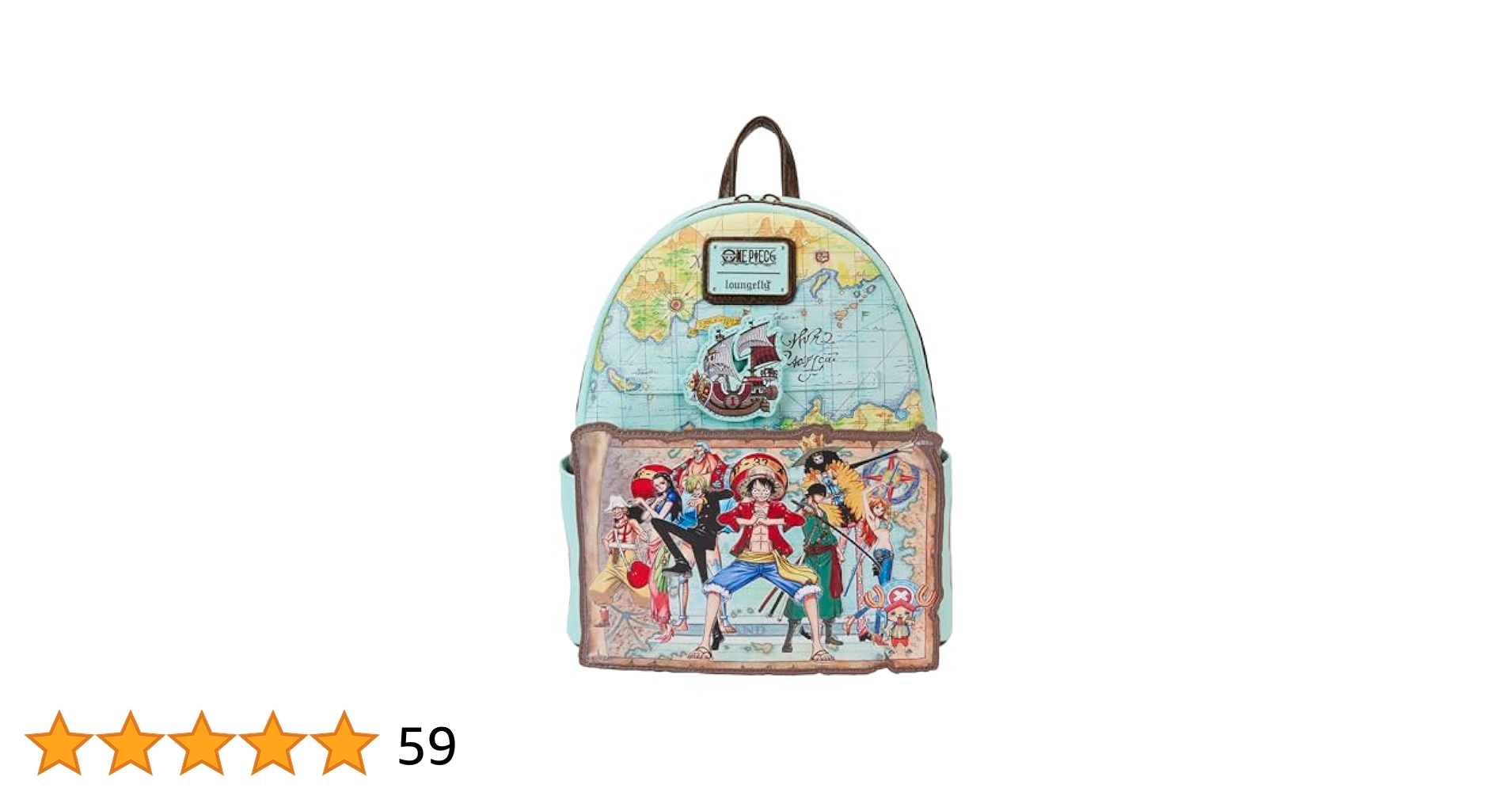 限定】Loungefly×ONE PIECE 羅針盤型 ミニバックパック