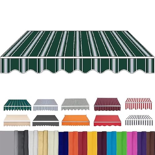 Toile d'ombrage imperméable extérieure pour auvent rétractable