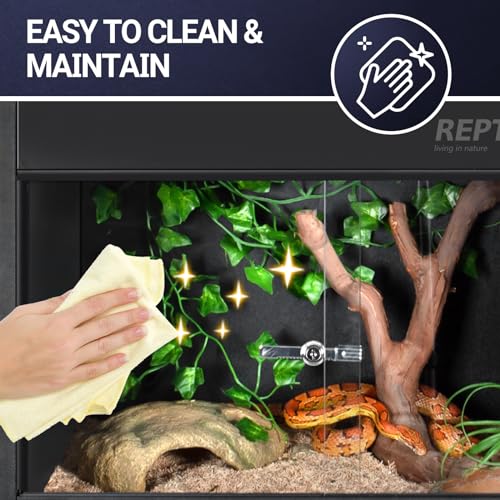 Repti Zoo REPTILE TERRARIUM 36X18X18 Reptile Tanks Enclosure For Ball Python Snake Gecko Bearded Dragon thumb #4