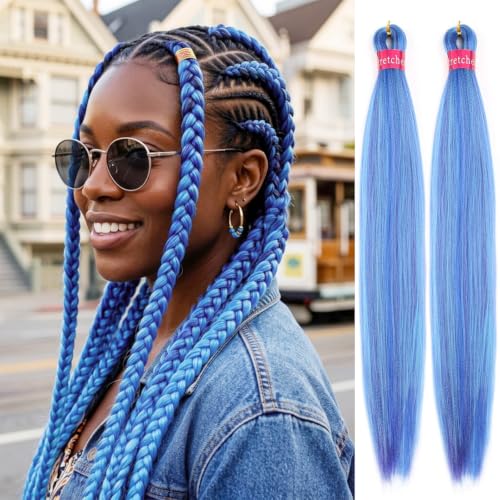 Braiding Hair Extension, Pre Stretched Braiding Hair for hair Braids,Yaki Texture Synthetic Braid Hair