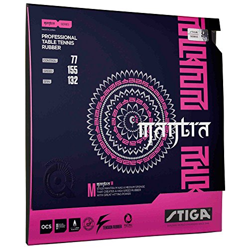 Stiga Unisex's Mantra M Airoc, Black, 1.7 mm