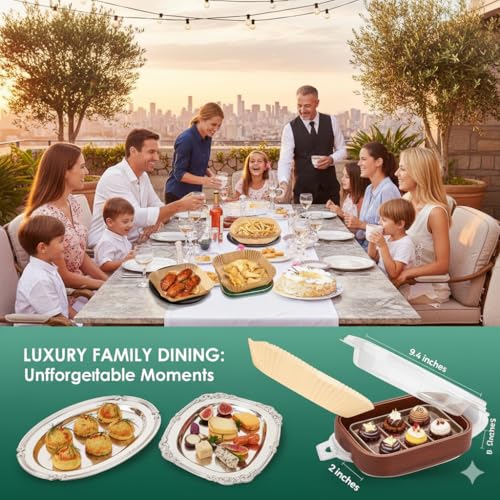 Image of Square Air Fryer Liners 100PCS - Disposable Non-Stick Parchment Paper for Airfryer, Baking, Roasting & Microwave - Food Grade, Oil-Proof & Tear-Resistant Baking Sheets for Kitchen