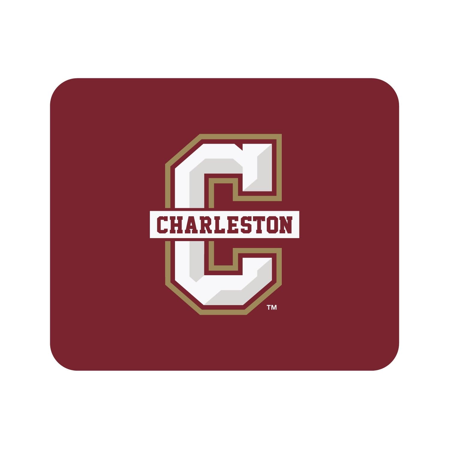 Mouse Pad, Fabric, College of Charleston Standard/Classic Maroon