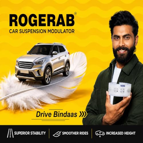 Image of ROGER Rogerab For VW Jetta (4 Pcs) Patented, ARAI Tested Car Comfort Enhancer For Reduced Road Jerks & Better Driving Comfort