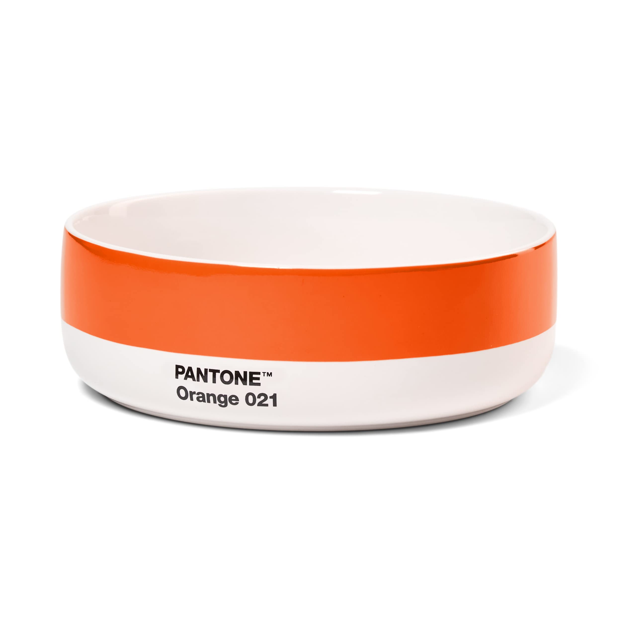 Copenhagen Design PANTONE Porzellan Schale, 6er Geschenkbox Farben, Yellow 012, Orange 021, Red 2035, Green 3539, Blue 2150, Violet 519