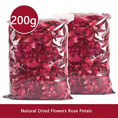 Pétalos de Rosa Secos 200g para Decoración miniatura 5