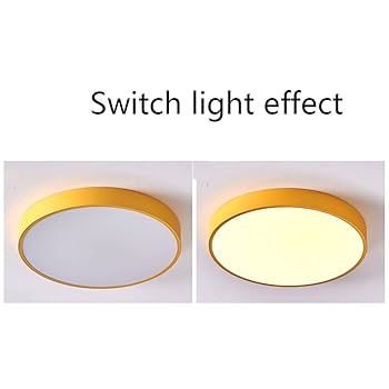 ⚜️ma-ro⚜️ JXINGZI Macaron Flush Mount Fixture 32W LED Ceiling Light