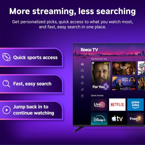 Roku 65-Inch Plus Series Smart TV - 4K QLED Mini-LED TV - photo 9