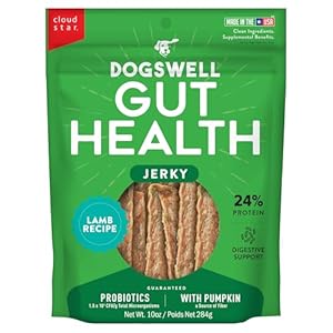 Dogswellguthealthmeatyjerkydogtreatslamb10ozpouch Urban Country Home Decor Dogswell gut health meaty jerky dog treats lamb 10 oz pouch urban country home decor