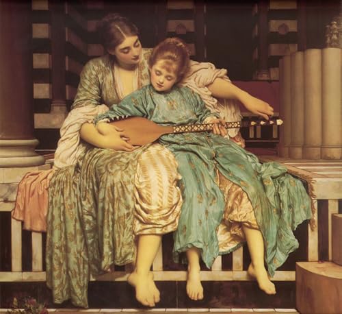 Poster Leçon de musique Leighton pour habiller un mur blanc de bureau