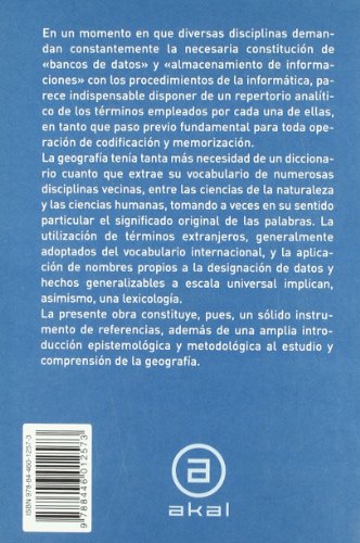 Diccionario de Geografía (Ed. Económica): 113 (Básica de Bolsillo)