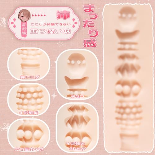 オナホ オナホール 人気 2個中型入れ 【双子姉妹と援助交際】 繰り返し用 【新年極上3P体験】 姉妹系630gと430g 非貫通 アダルトグッズ 男性用 - 画像3