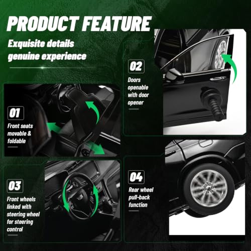 1/24 Diecast Model Car,Compatible with Cadillac XT6 by NOVAFUSION - Used condition - Image 3
