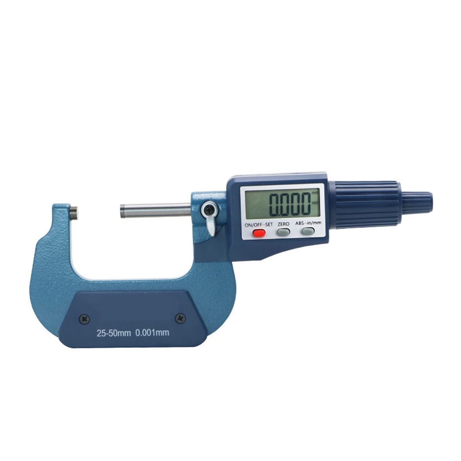Micrometer, 25-50 Mm Digital Micrometer 0.001 Electronic Micrometers Caliper Gauge with Retail Box Micron Outside
